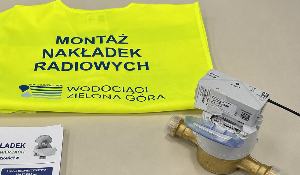 Zielona Góra. To oni będą montować nakładki radiowe na wodomierze