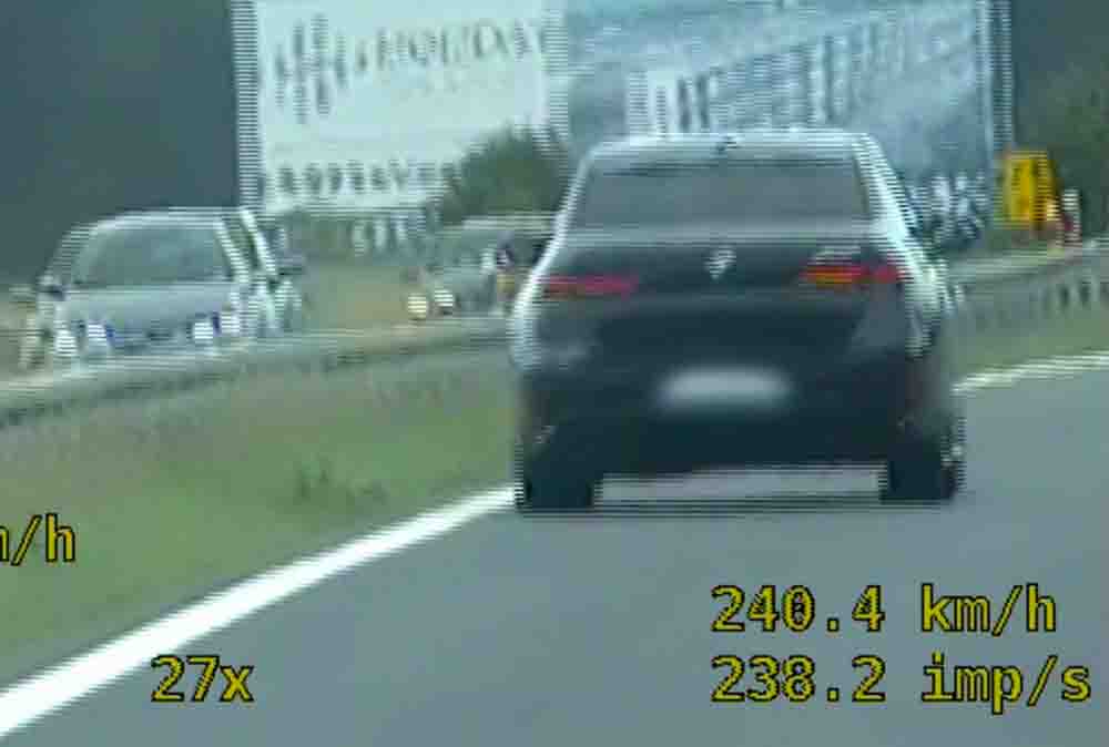 Międzyrzecz. Pędził pod trasie S3 o 118 km/h za gwałtownie (FILM)