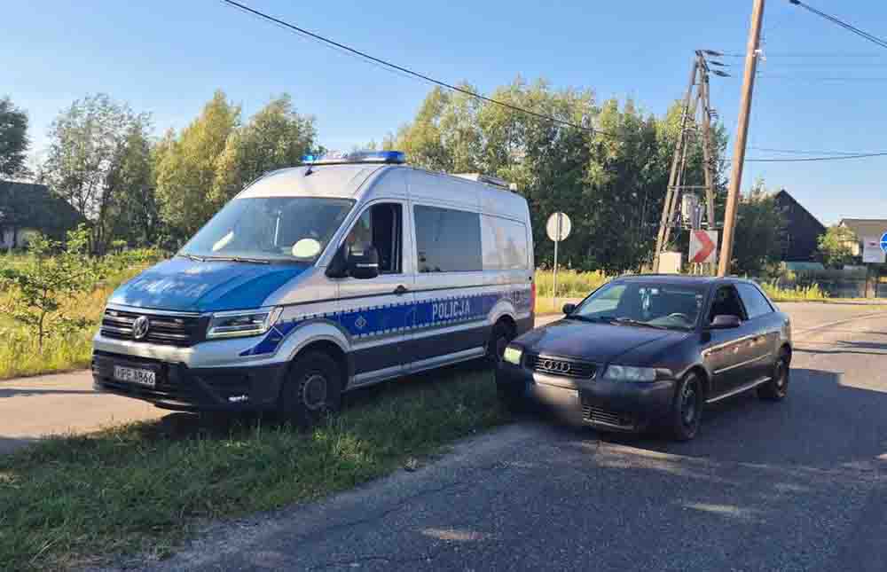 Zielonogórscy policjanci zwrócili uwagę na Audi. Mężczyzna miał dużo na sumieniu