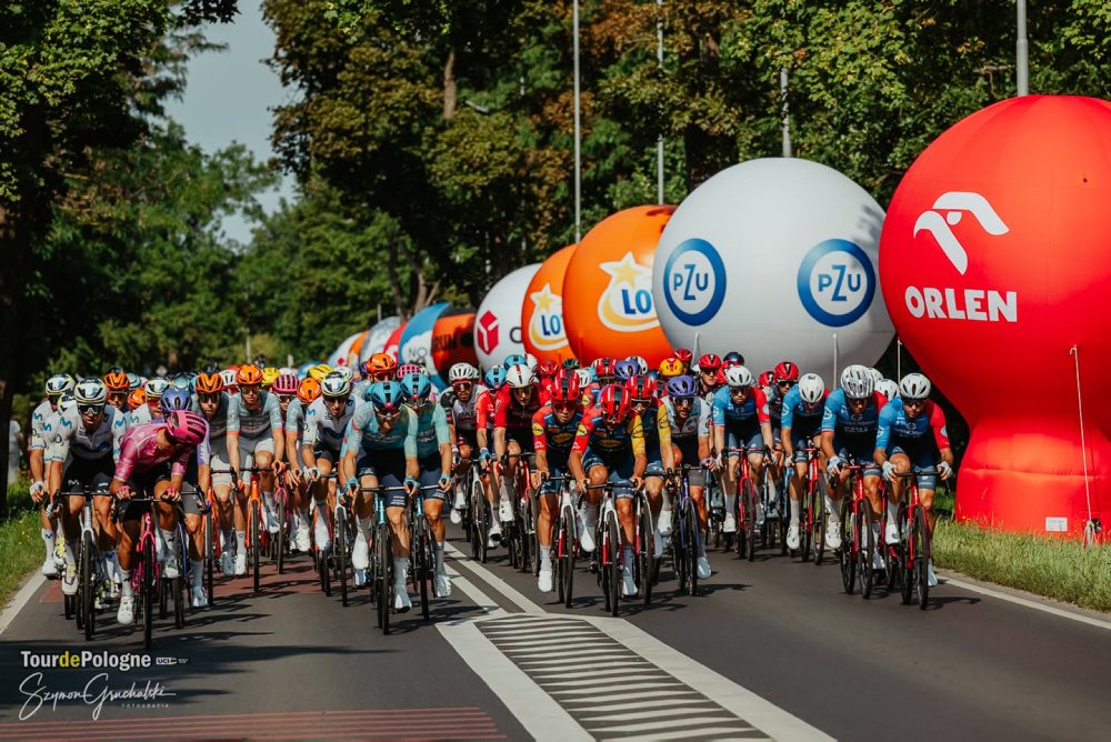 Tour de Pologne jedzie przez lubuskie. Metę w Zielonej Górze zobaczą kibice w 65 krajach