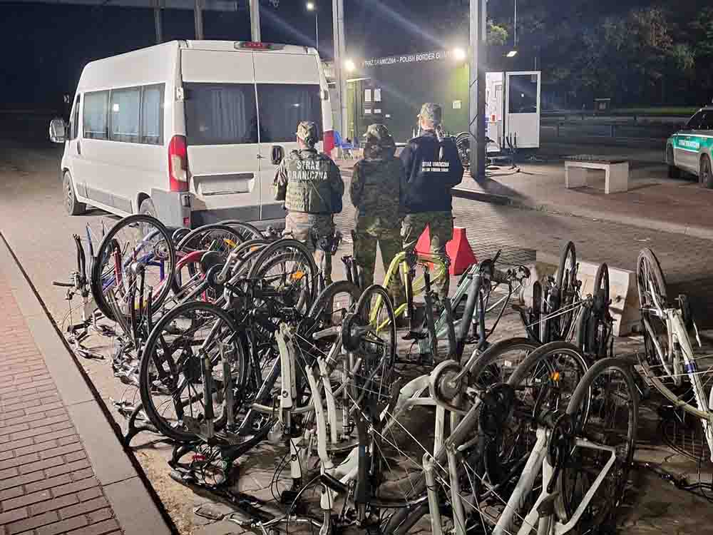 Słubice. Białorusin wpadł z kradzionymi rowerami wartymi 60 tys. zł
