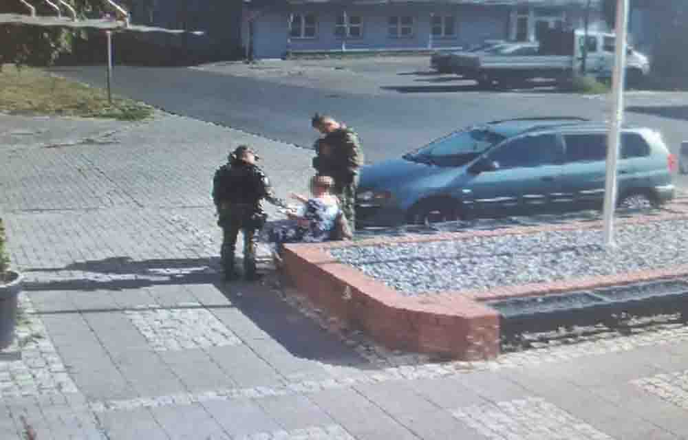 Słubice. Strażnicy graniczni nie pozostali obojętni