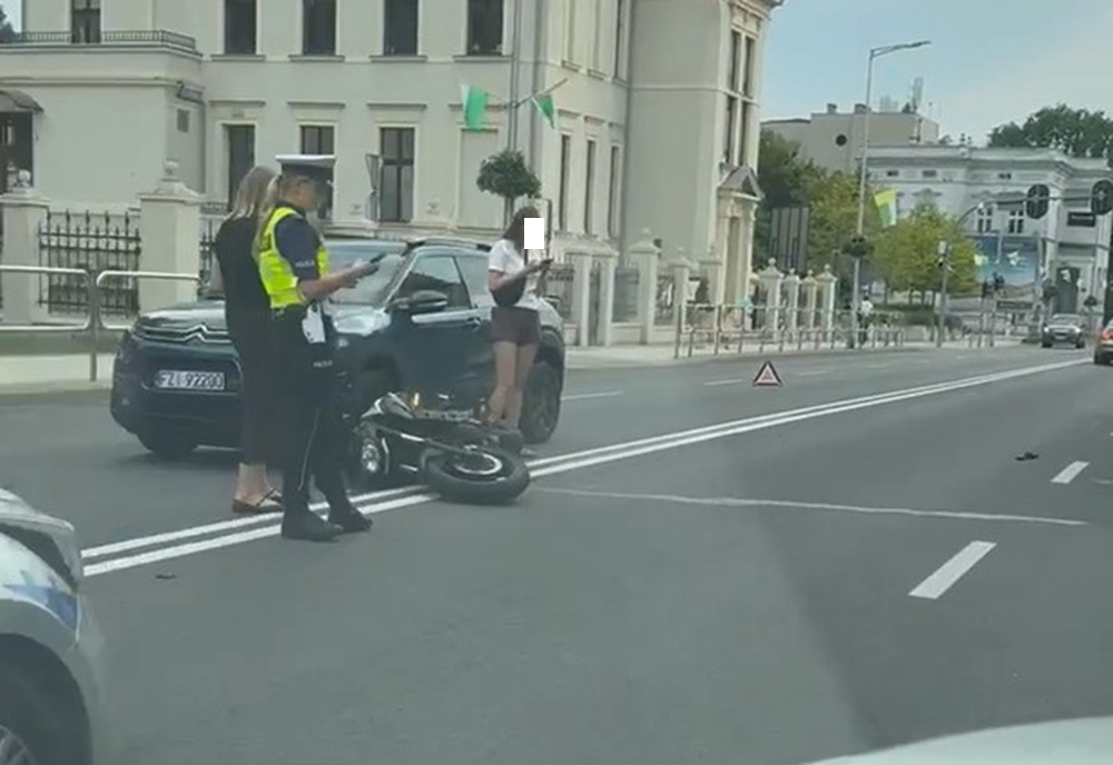 Zielona Góra. Zderzenie dwóch motocyklistów. Jeden miał prawo jazdy… jeden dzień